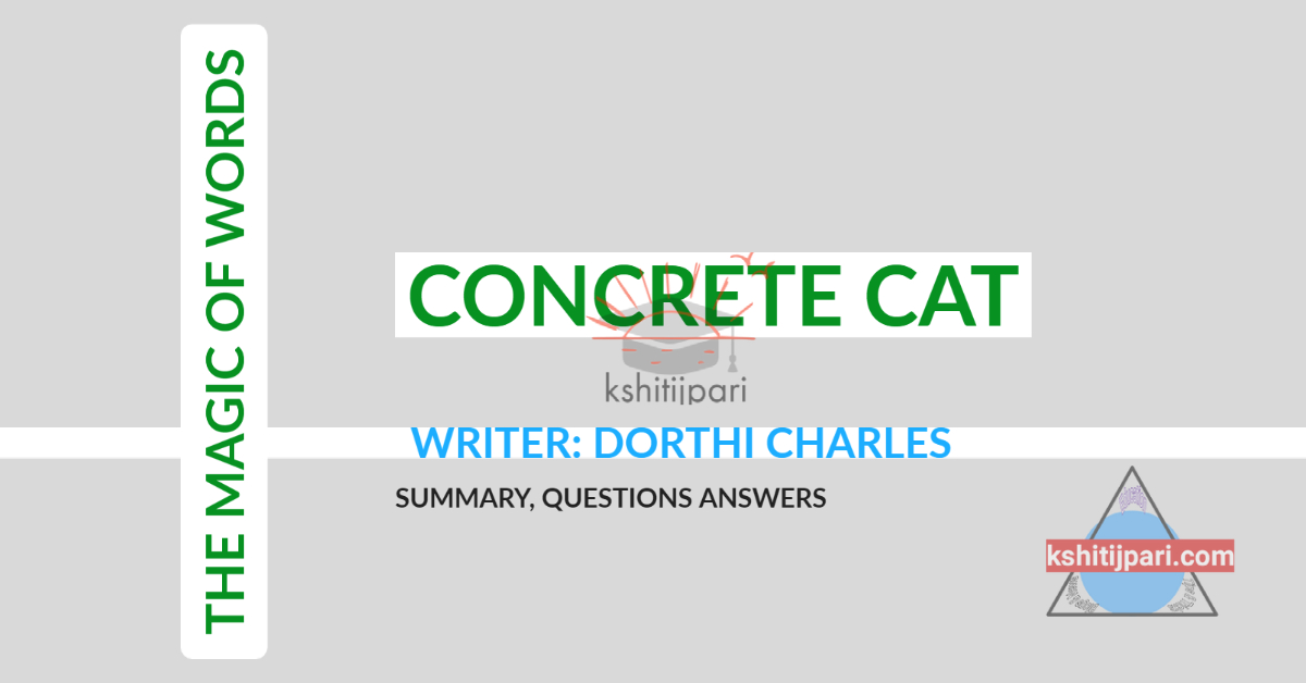 You are currently viewing Concrete Cat : Summary, Questi0ns Answers