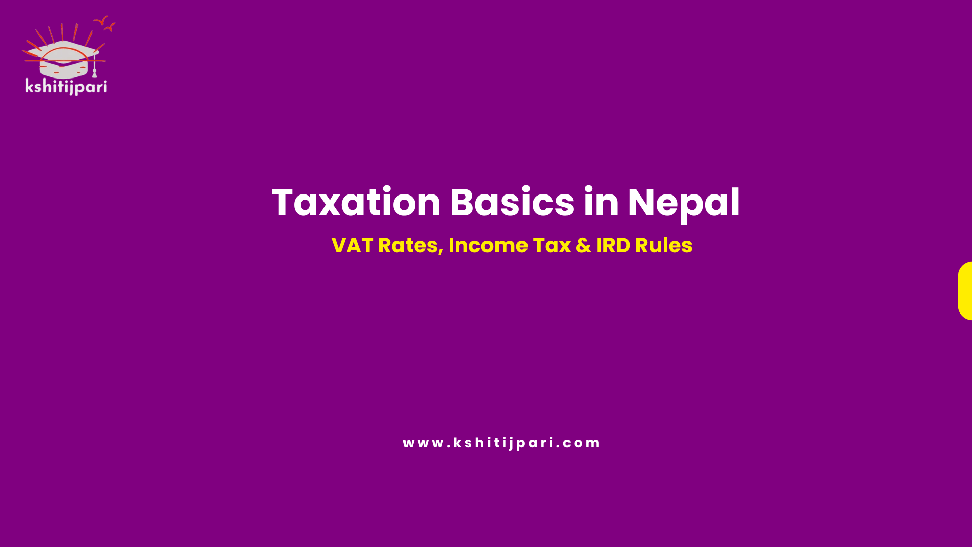 You are currently viewing Taxation Basics in Nepal: VAT and Income Tax Explained