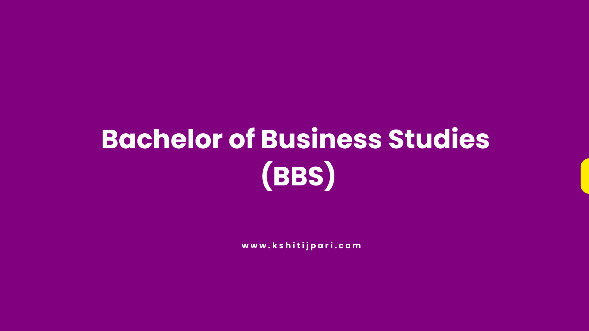 You are currently viewing Bachelor of Business Studies (BBS) at Tribhuvan University: Complete Syllabus & Course Details