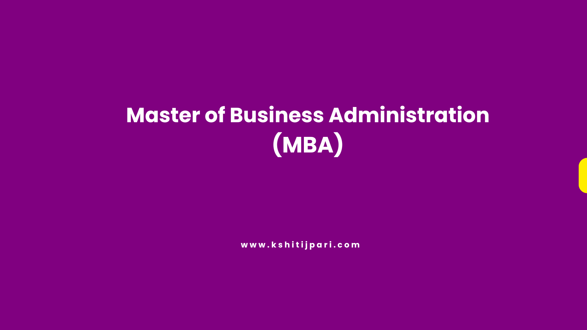 MBA Syllabus in Nepal